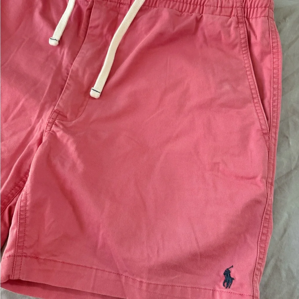 Polo by Ralph Lauren Pink Men's Drawstring Shorts
